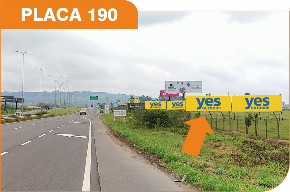 Outdoor em Içara - Rodovia Via Rápida (SC 446)