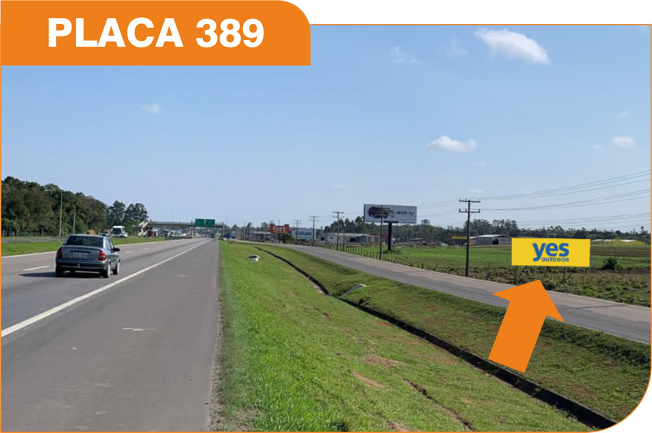 Outdoor em Içara - Rodovia BR 101