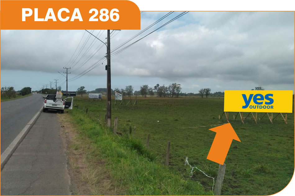 Outdoor em Sombrio - Rodovia SC 449