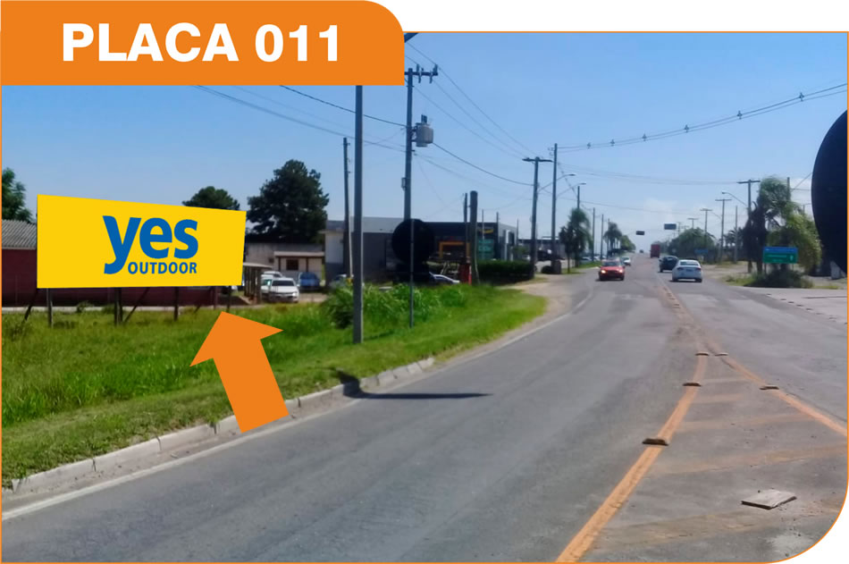 Outdoor em Araranguá - Rod. Governador Jorge Lacerda (SC 447)