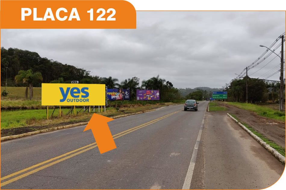 Outdoor em Meleiro - Rodovia SC 447