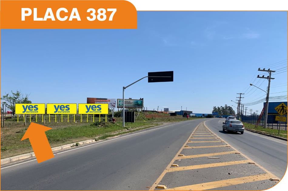 Outdoor em Içara - Rodovia SC 445