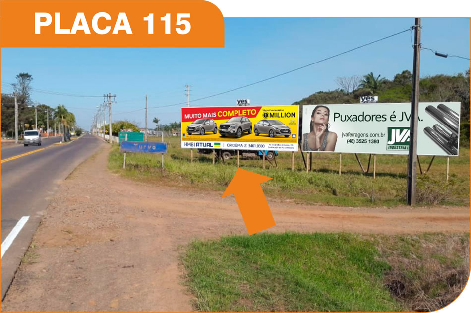 Outdoor em Turvo - Rodovia BR 285 (Avenida Municipal)