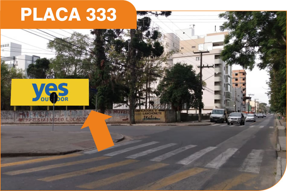 Outdoor em Tubarão - Avenida José Acácio Moreira