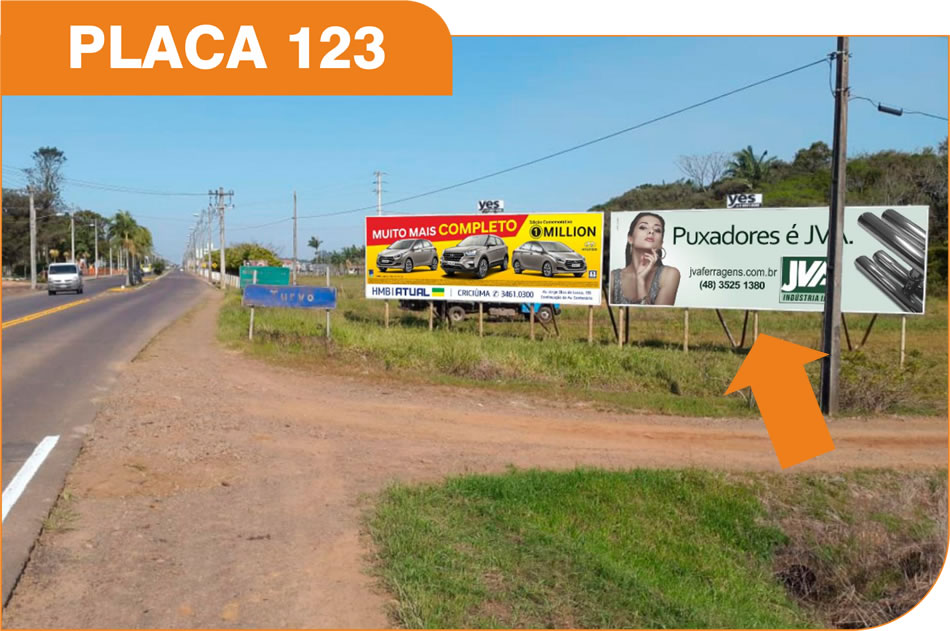 Outdoor em Turvo - Rodovia BR 285 (Avenida Municipal)