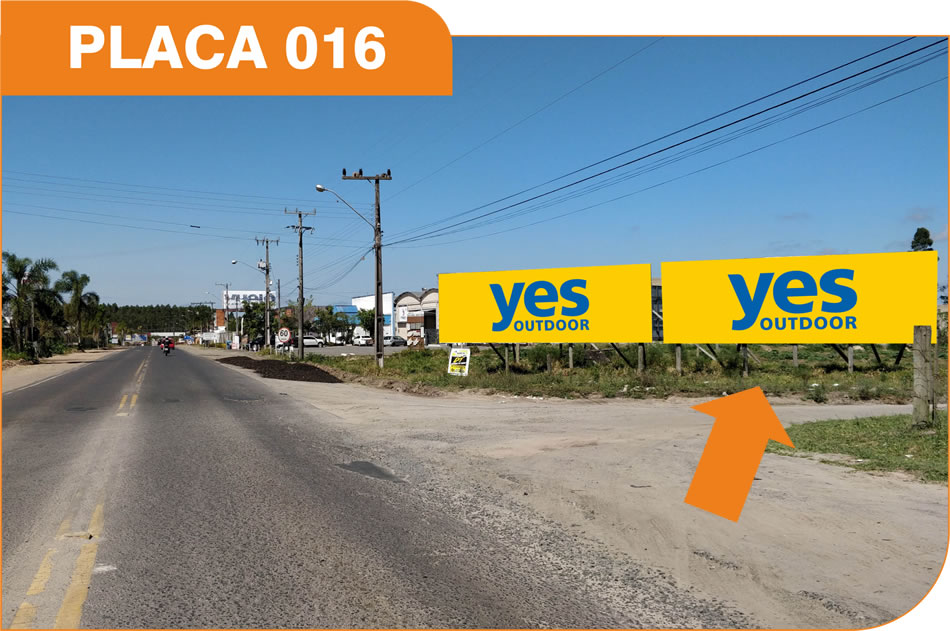 Outdoor em Araranguá - Rod. Governador Jorge Lacerda (SC 447)