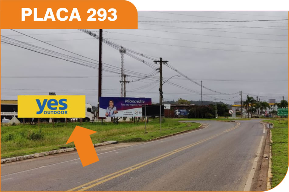 Outdoor em Meleiro - Rodovia SC 447