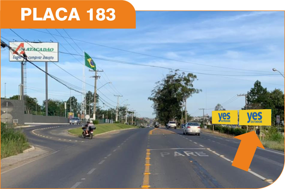 Outdoor em Içara - Rodovia SC 445