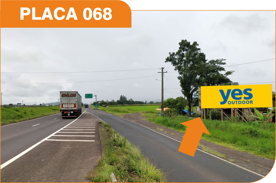 Outdoor em Araranguá - Rodovia BR 101