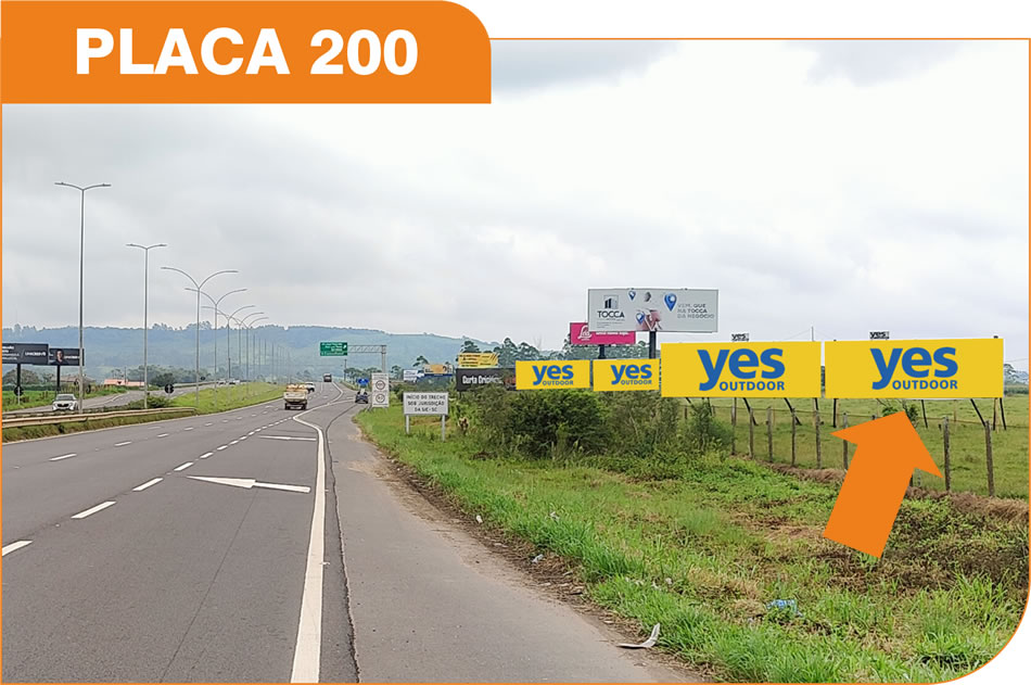 Outdoor em Criciúma - Rodovia Via Rápida (SC 446)