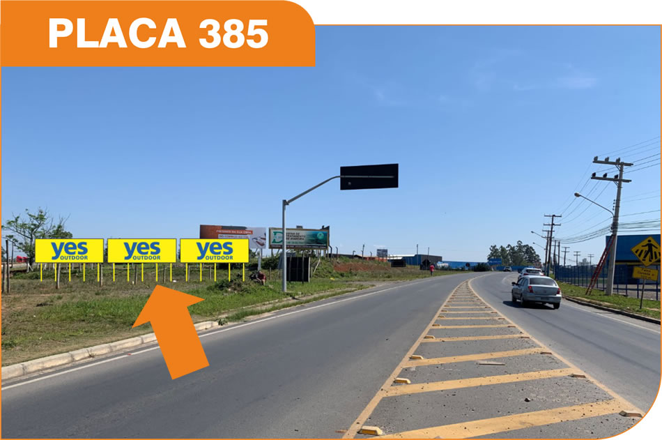 Outdoor em Içara - Rodovia SC 445