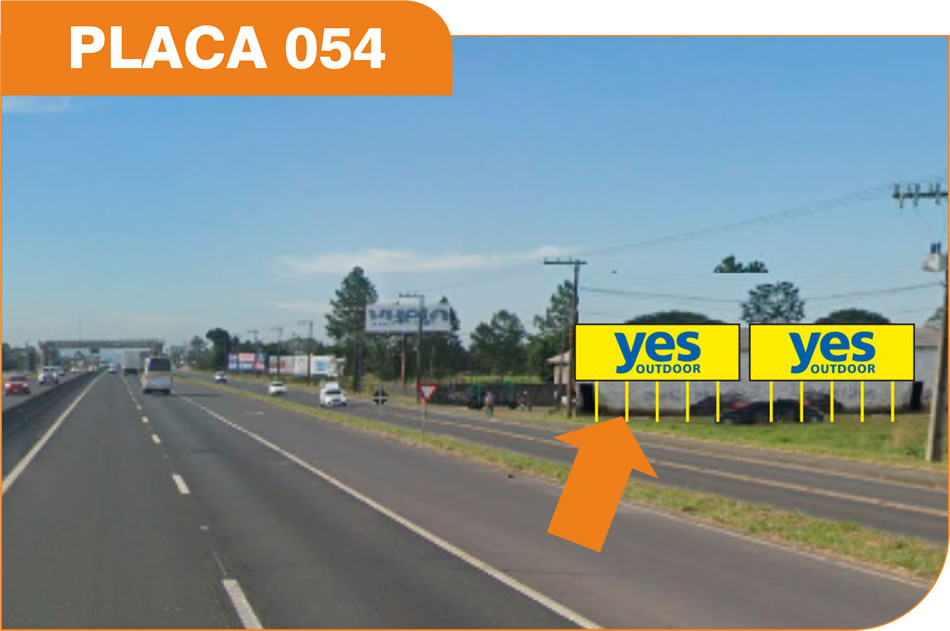 Outdoor em Araranguá - Rodovia BR 101