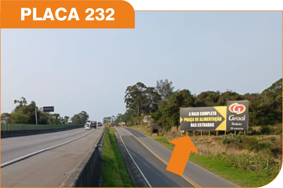 Outdoor em Laguna - Rodovia BR 101