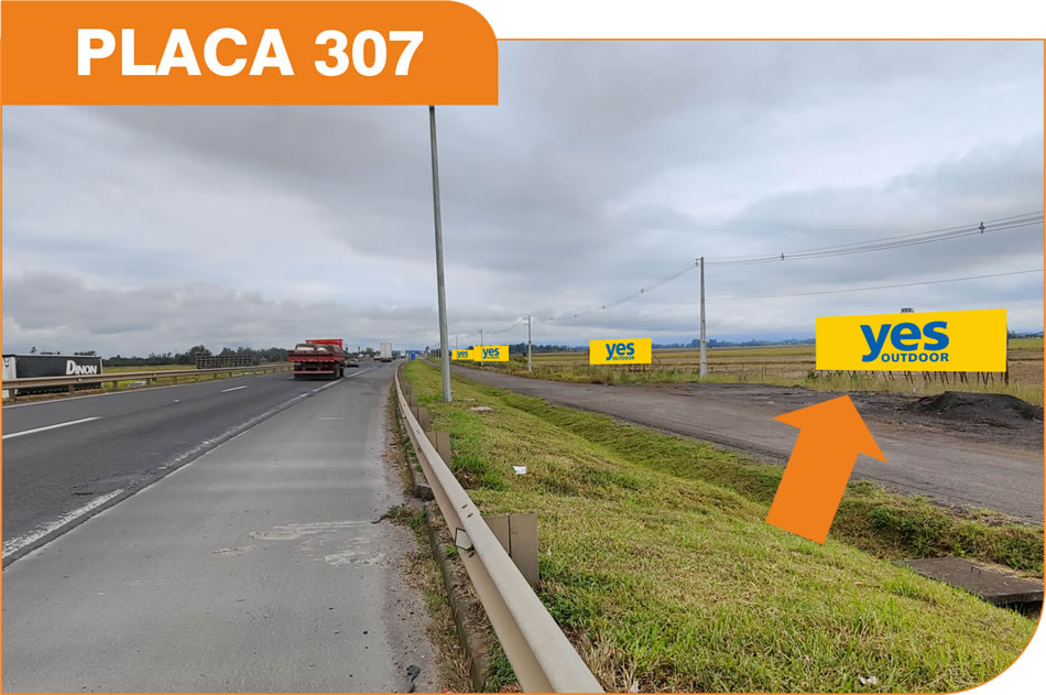 Outdoor em Araranguá - Rodovia BR 101